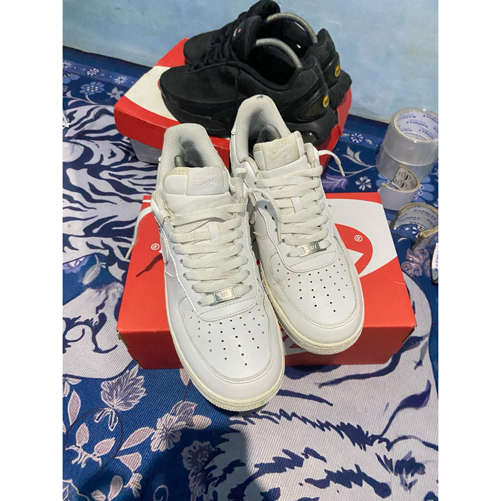 af1 three full white og sz 42