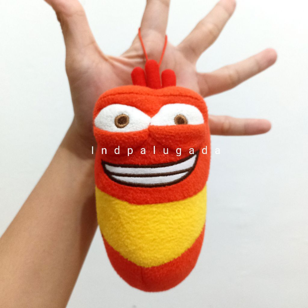 (BACA DESKRIPSI) Boneka Larva/Boneka Kecil Larva/Ganca Larva/Ganci Larva