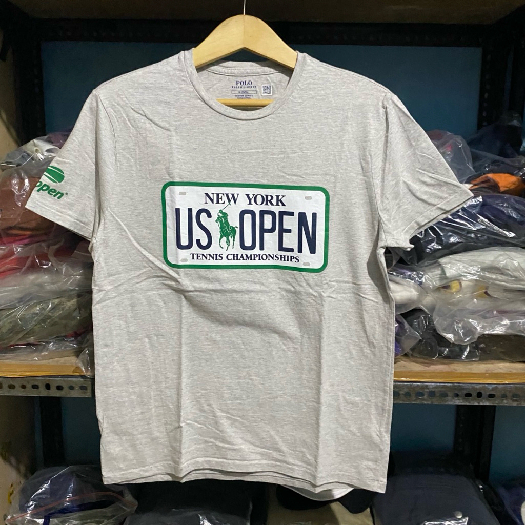 Polo by Ralph Lauren New York US Open T' Grey Size M 66x49