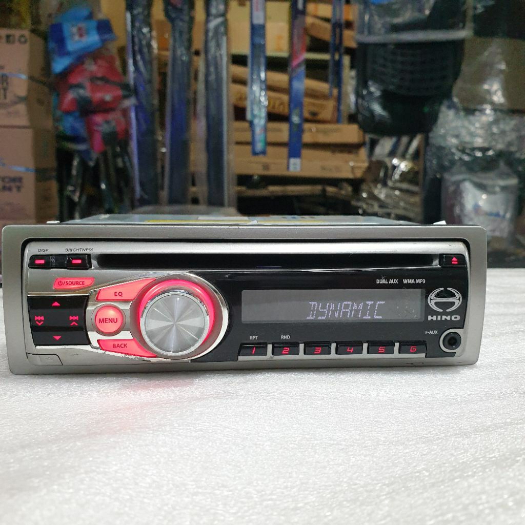 Headunit Single Din JVC HINO KD-R325P2 Radio CD Mp3 Dual Aux