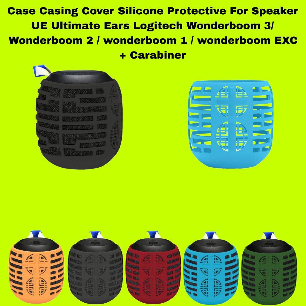 Case Casing Cover Silicone Protective For Speaker UE Ultimate Ears Logitech Wonderboom 3/ Wonderboom
