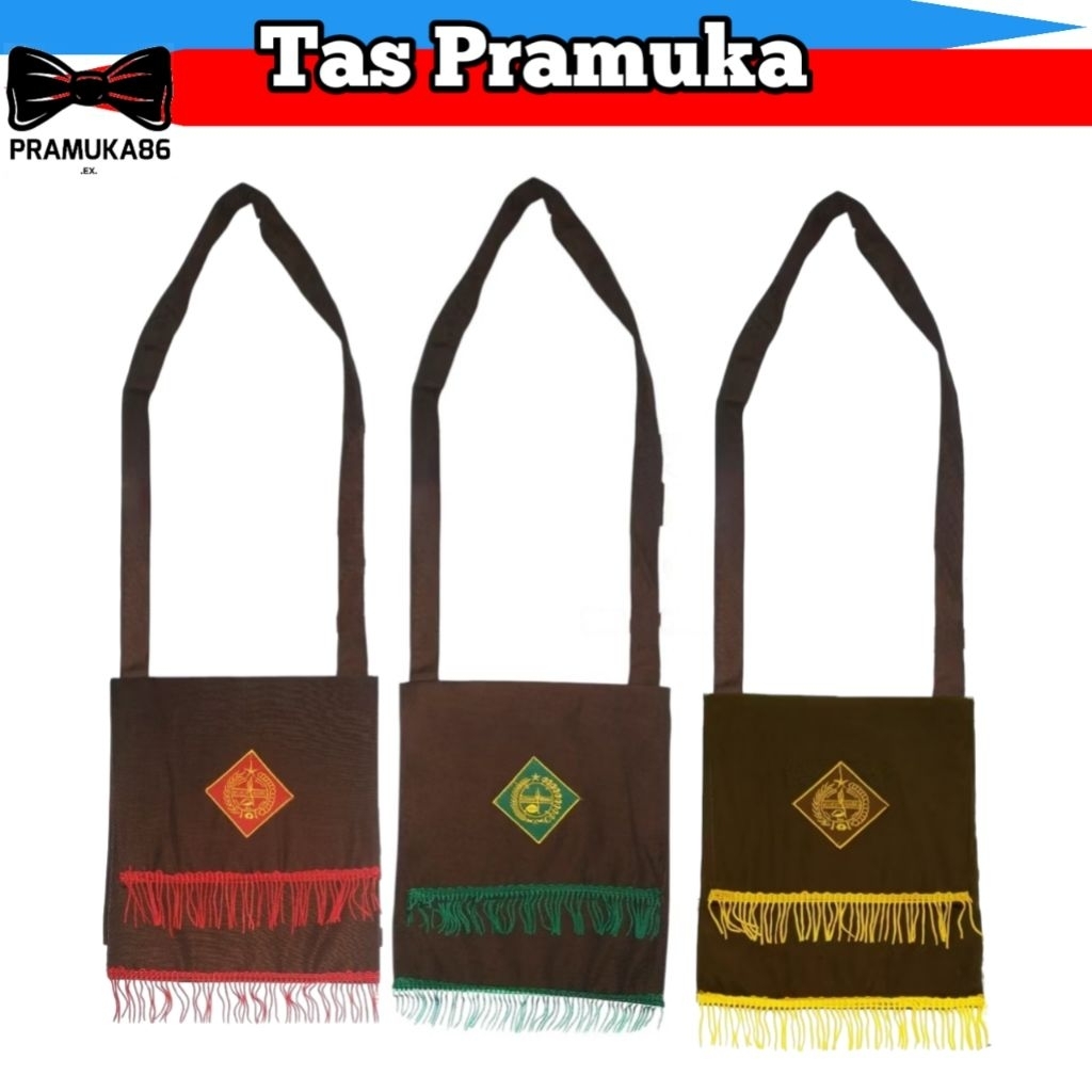 Tas Slempang Pramuka Siaga Penggalang Penegak / Tas Sandang Pramuka / Tas Selempang