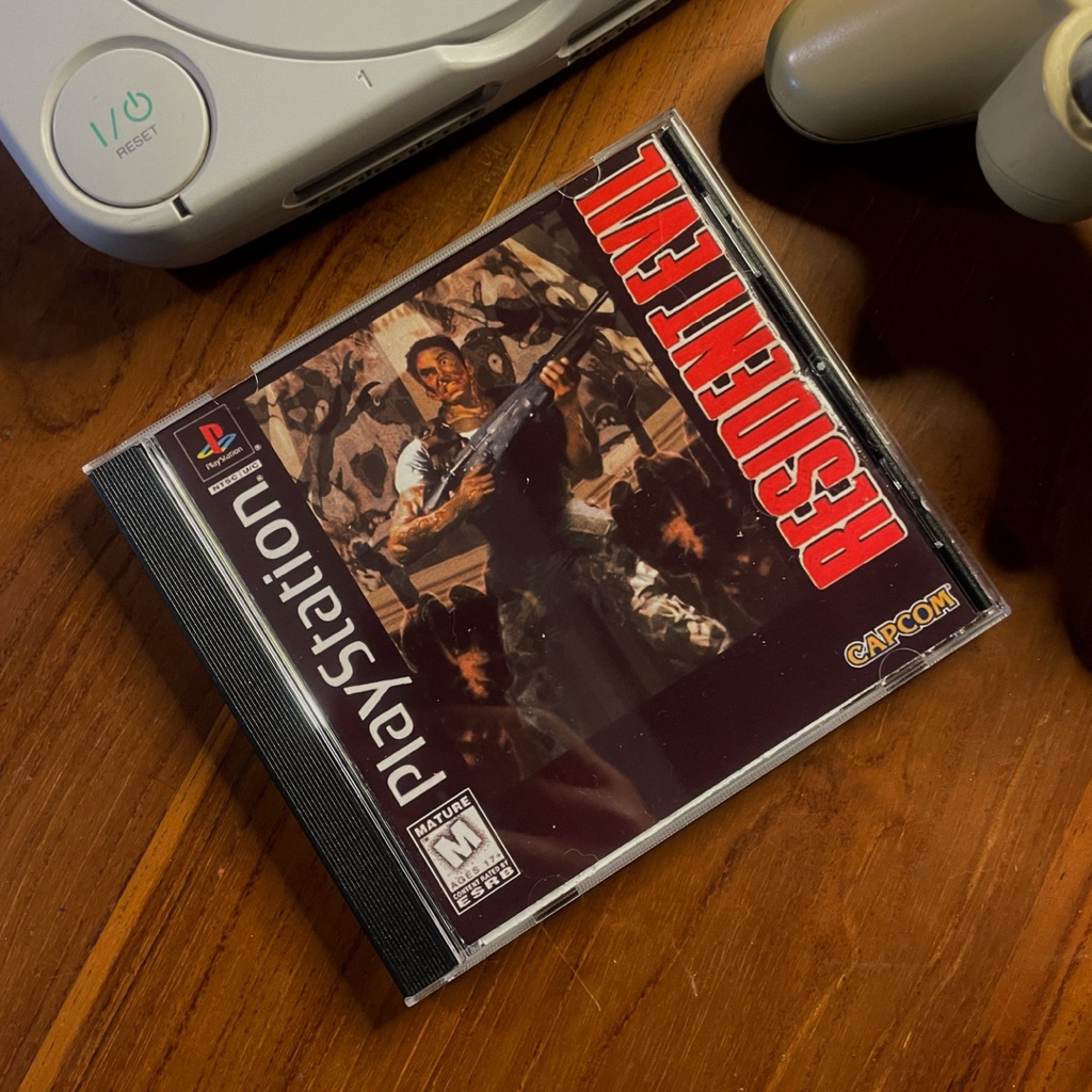 CD Game PlayStation 1 / Kaset PS1 Resident Evil
