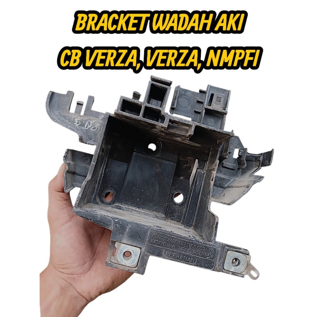 BRACKET WADAH AKI CB VERZA, VERZA, NMP FI ORI COPOTAN
