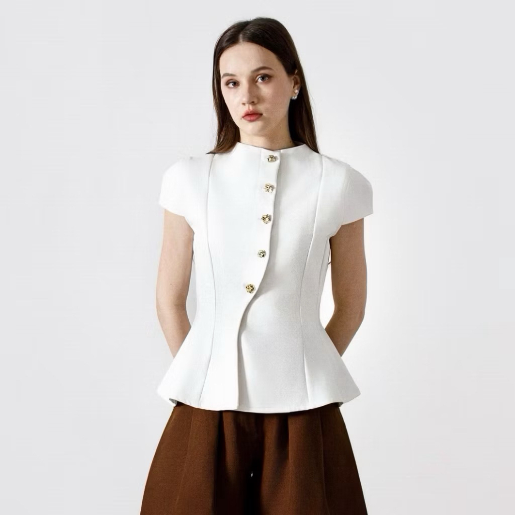 Melvee - Dario Top White
