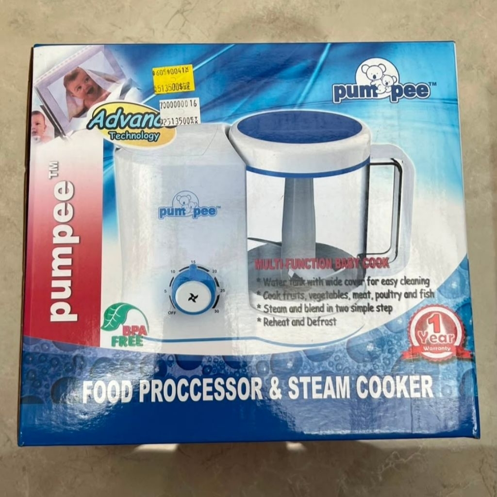 Pumpee Blender Multifungsi | Food Processor and Steam Cooker