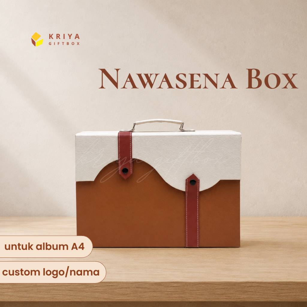 Box Album Kulit Eksklusif | Box Album Foto Wedding | Box Album 20 x 30 cm