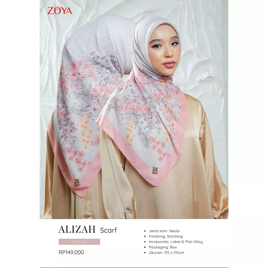 ZOYA  ALIZAH  & DIVISHA premium scarf INCLUDE BOX ZOYA