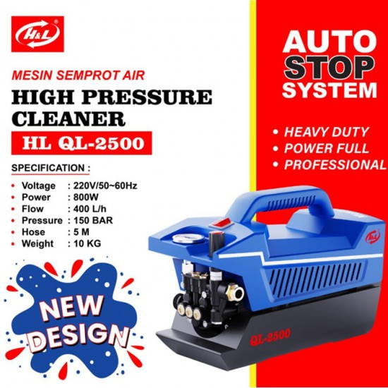 H&L HIGH PRESSURE CLEANER QL 2500