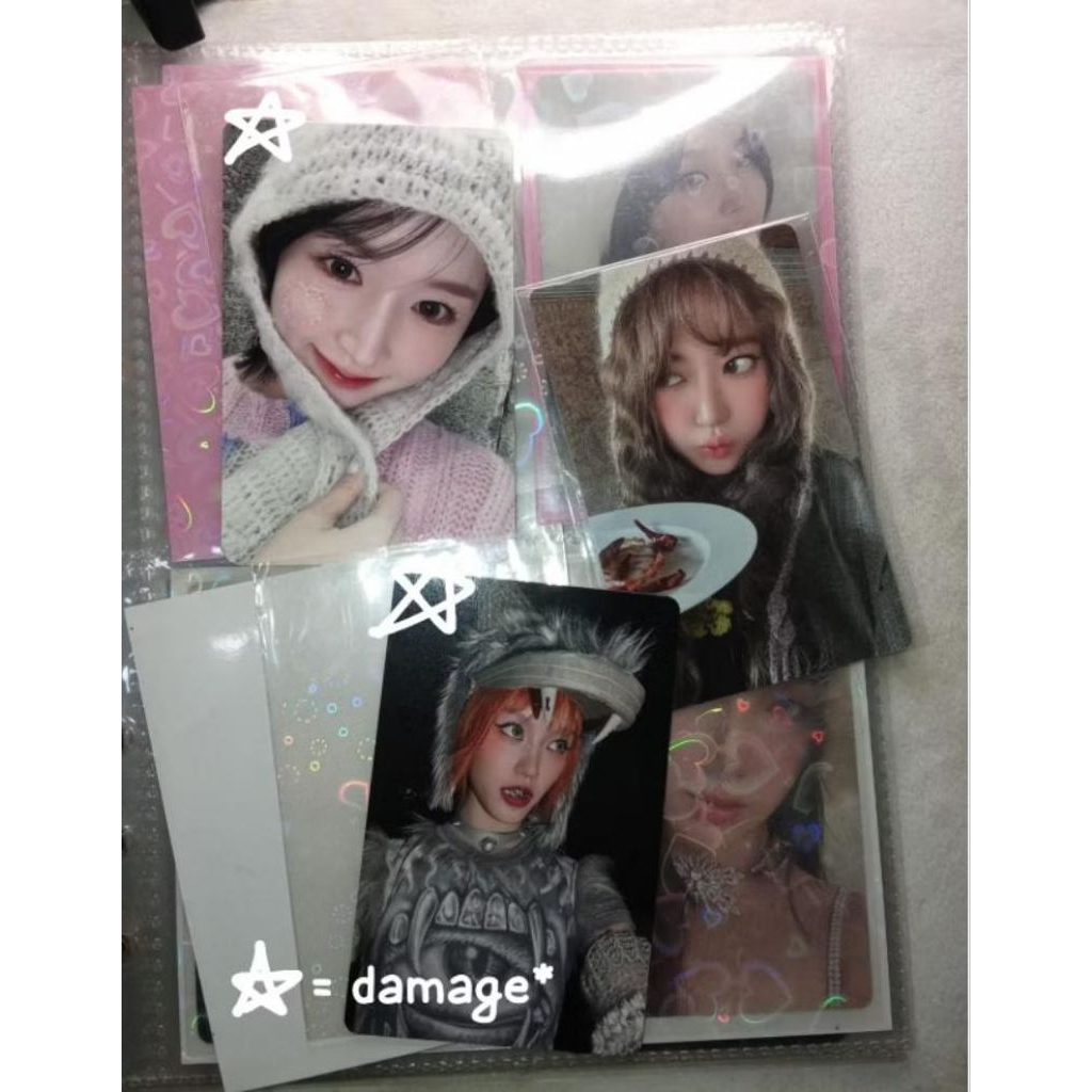 [READ DESK‼️] TAKE ALL PHOTOCARD OFFICIAL GIRLGROUP HAEWON POB,CHISA XG,SAKURA POB.