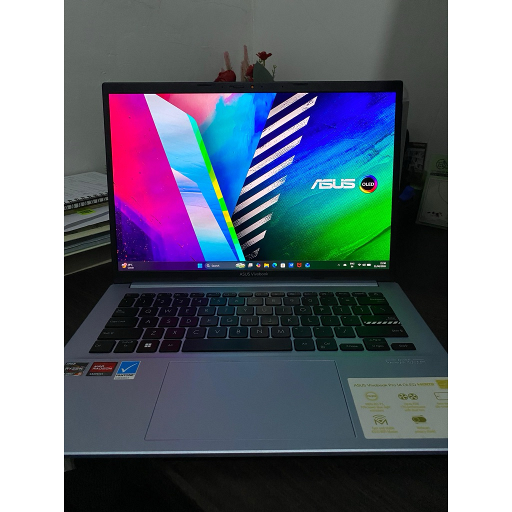 laptop asus vivobook 14 OLed M3400Q second like new