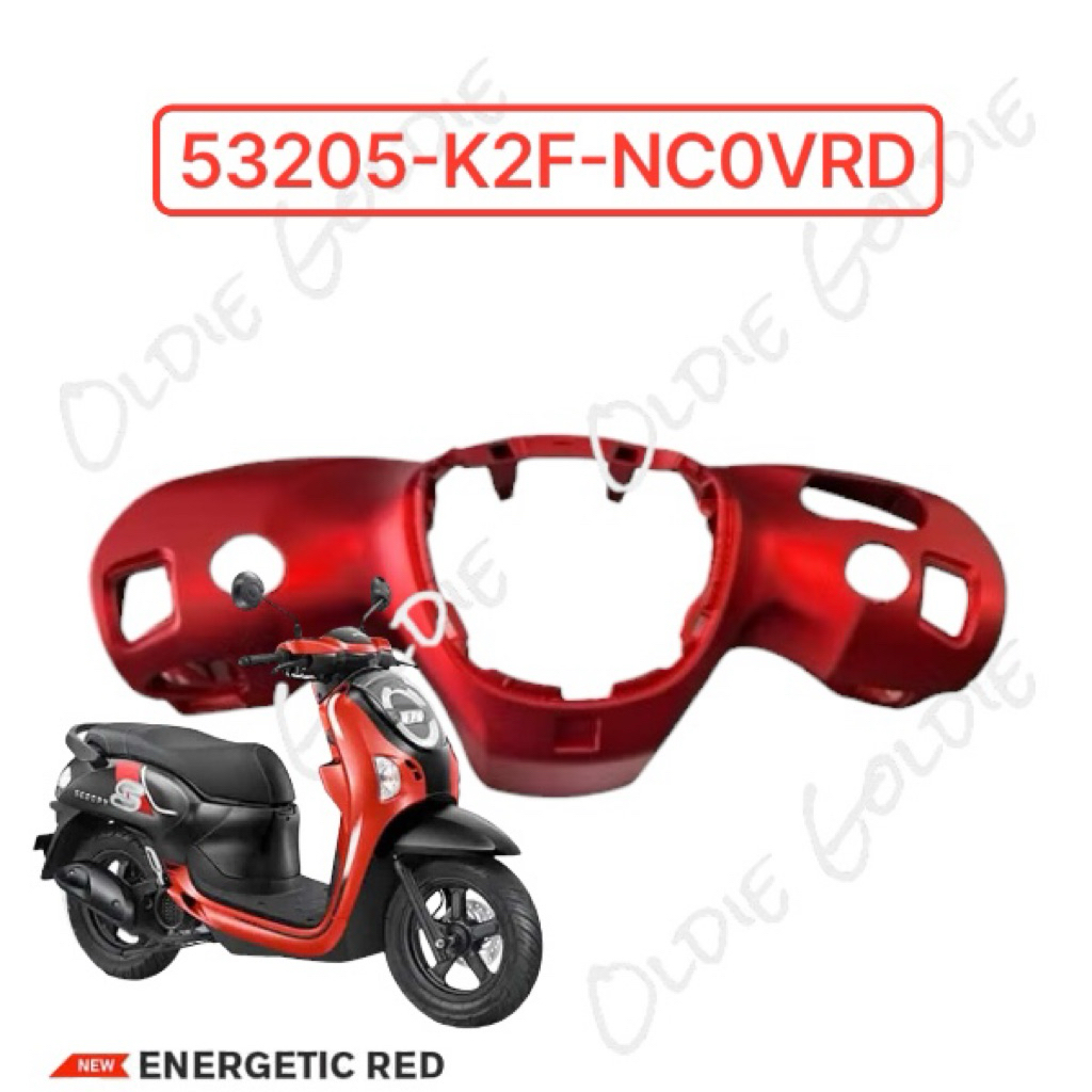 53205-K2F-NC0VRD Batok Depan Scoopy EsP K2FP K2FJ 2025 2026