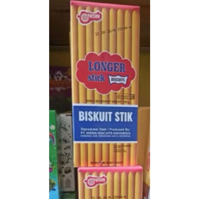 Biskuit Stik Panjang Nissin - 90 gr