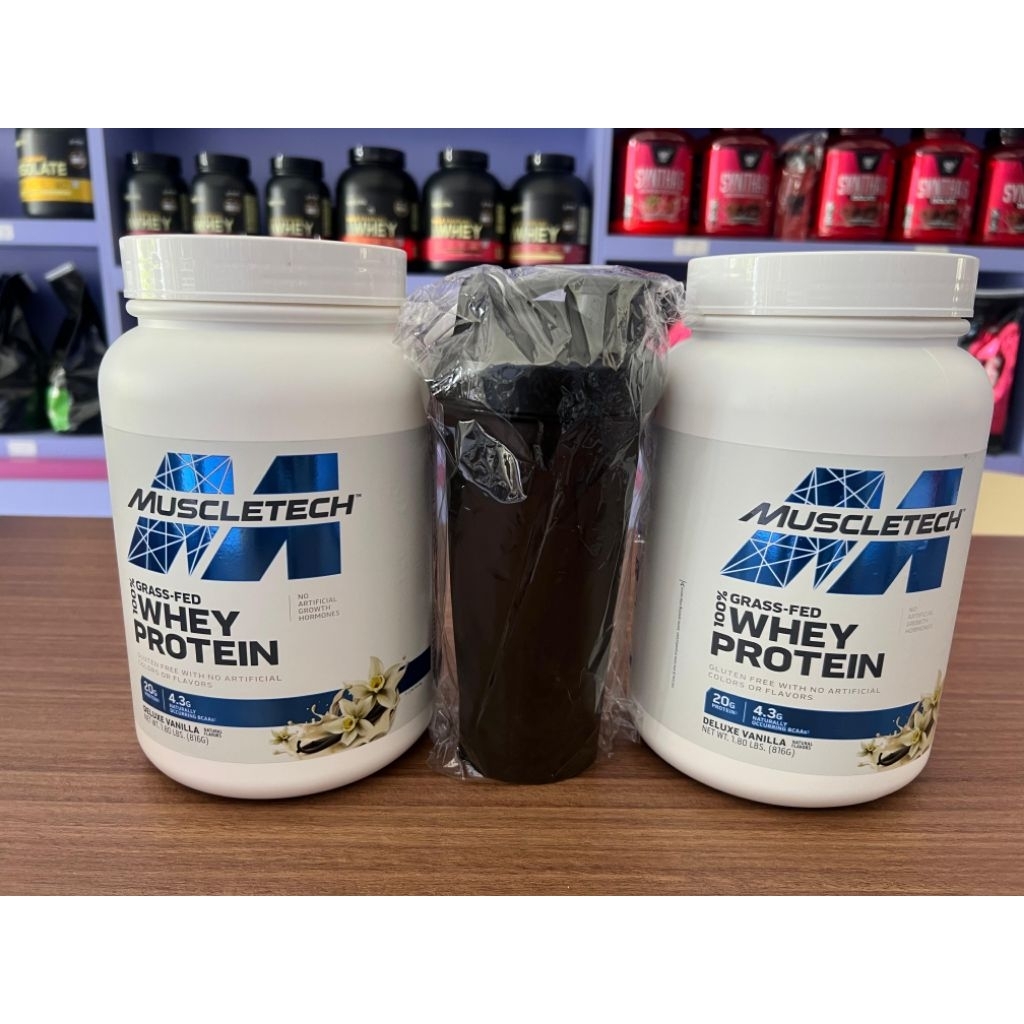 Muscletech 100% Whey protein grass fed