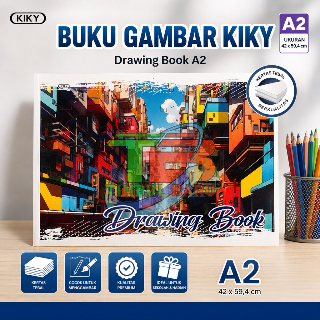 Buku Gambar Kiky Ukuran A2