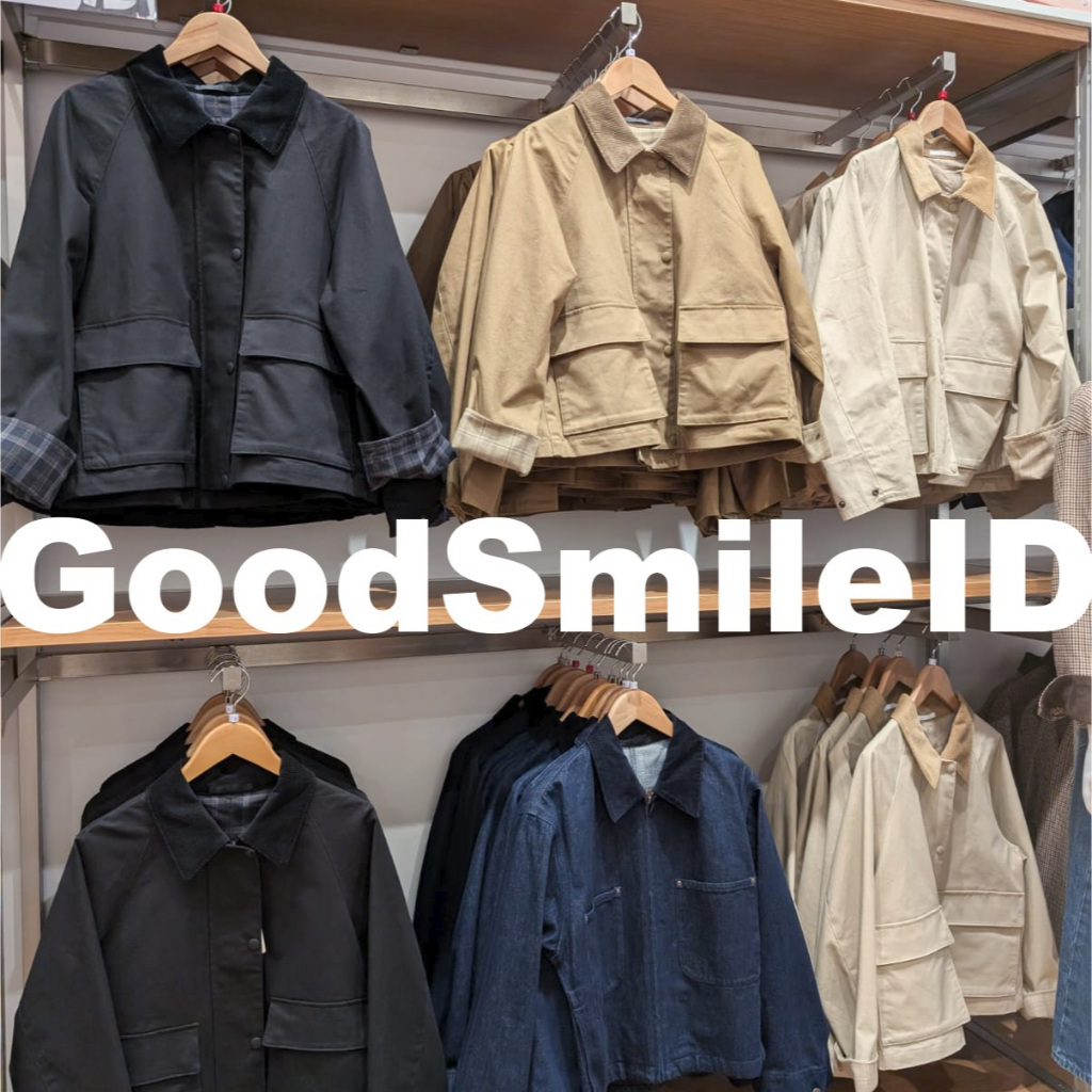 SALE!! Women Jaket Pendek Utilitas Denim Utility Jacket Outer Pria Wanita UNIQLO JASTIP