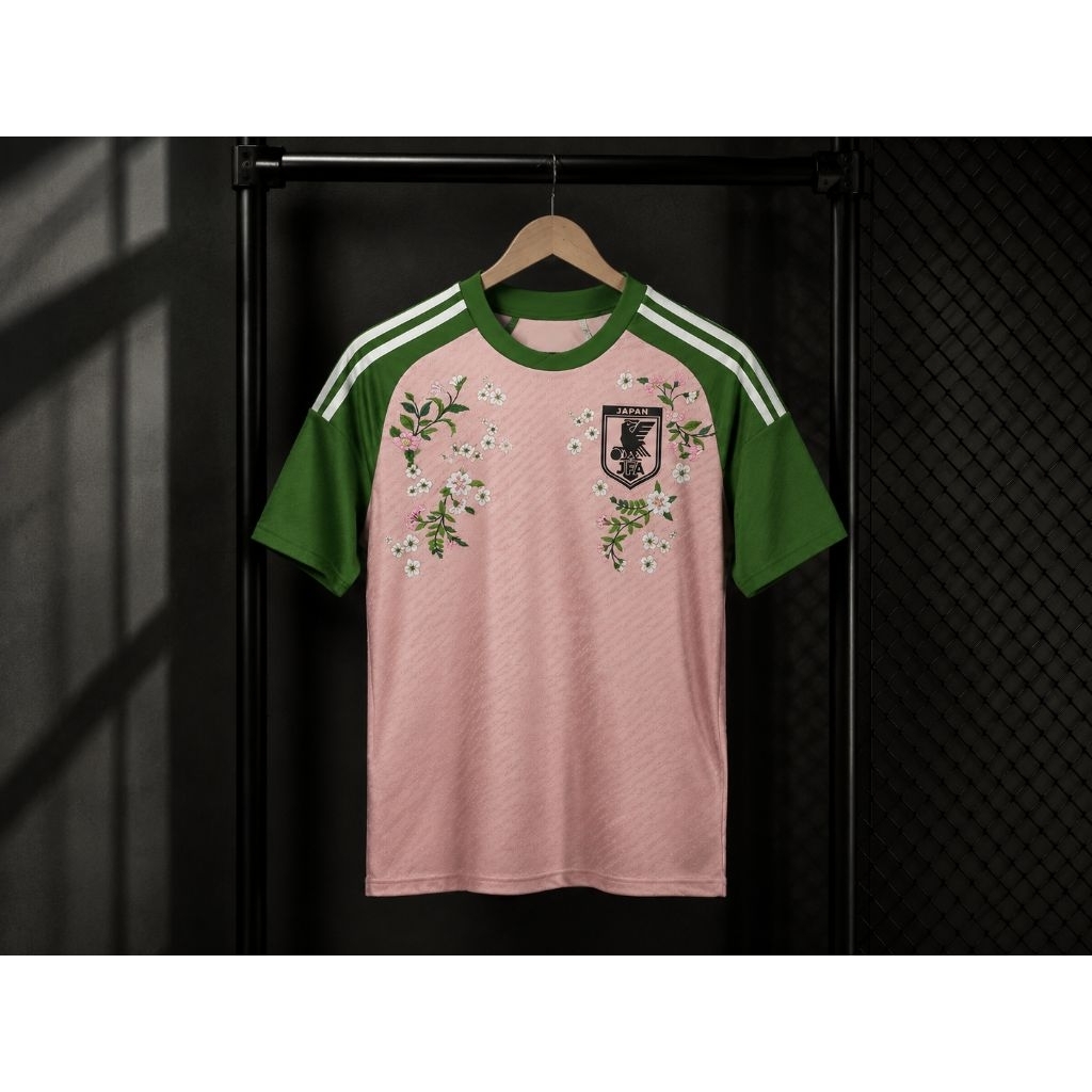 JERSEY JEPANG NEW FANTASY PINK FLORAL