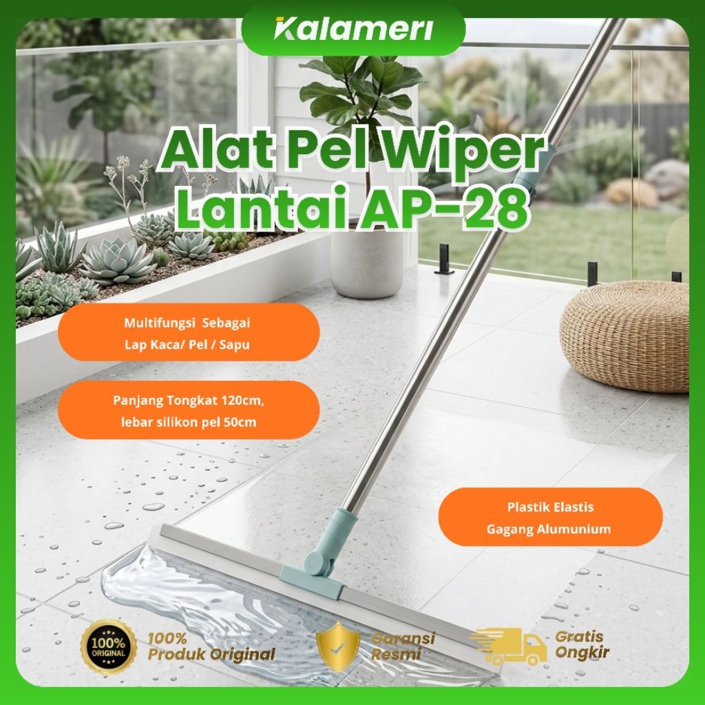 Pel Lantai Wiper Silikon Penyeka Air | Wiper Lantai | Wiper Jendela