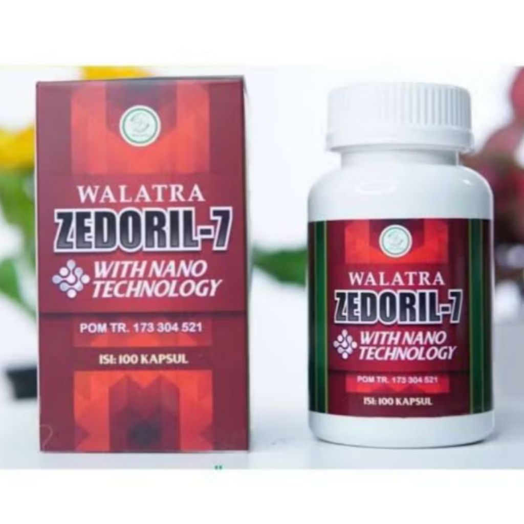 Zedoril-7 Walatra Zedoril -7 Asli original 100 kapsul Terbaik