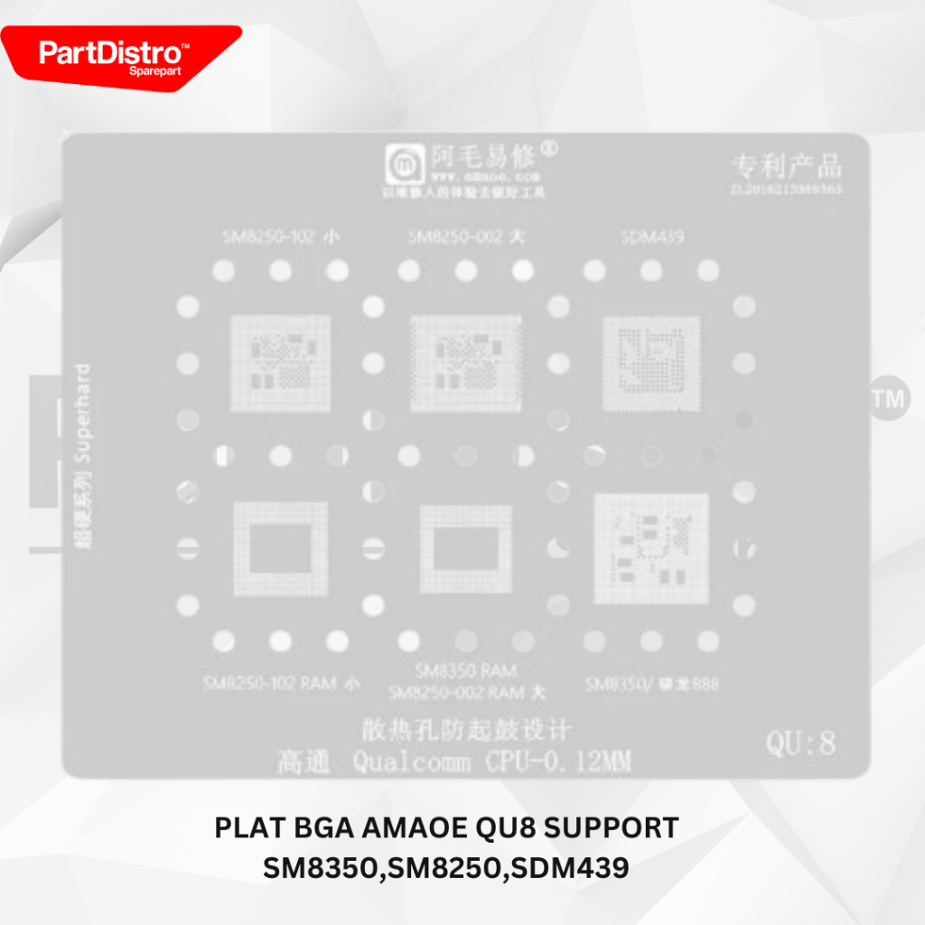 PLAT BGA AMAOE QU8 SUPPORT SM8350,SM8250,SDM439