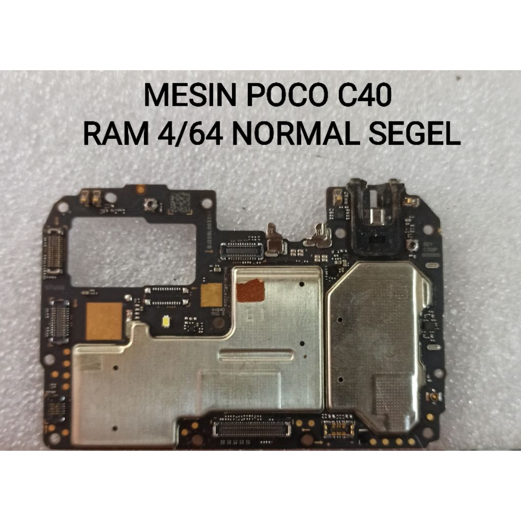 MESIN POCO C40 RAM 4 64 NORMAL TESTED TINGGAL PAKAI SEGEL