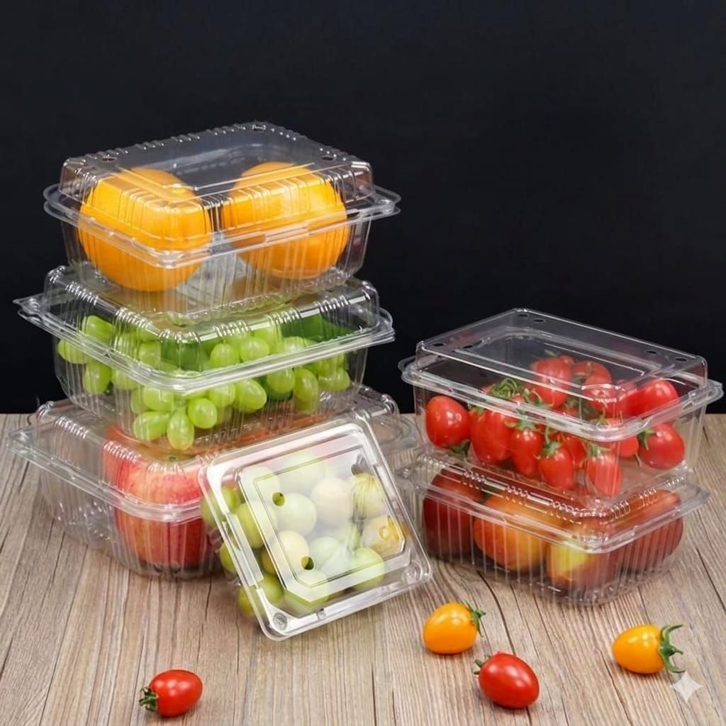 [ 50 pcs ] Mika Fruit Box Buah 800 ML - Mika Buah MB 800