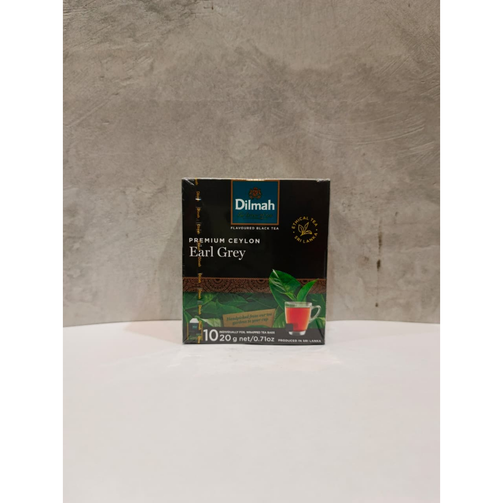 TEH DILMAH - Dilmah Earl Grey Tea Evelopes 10s - Teh Celup