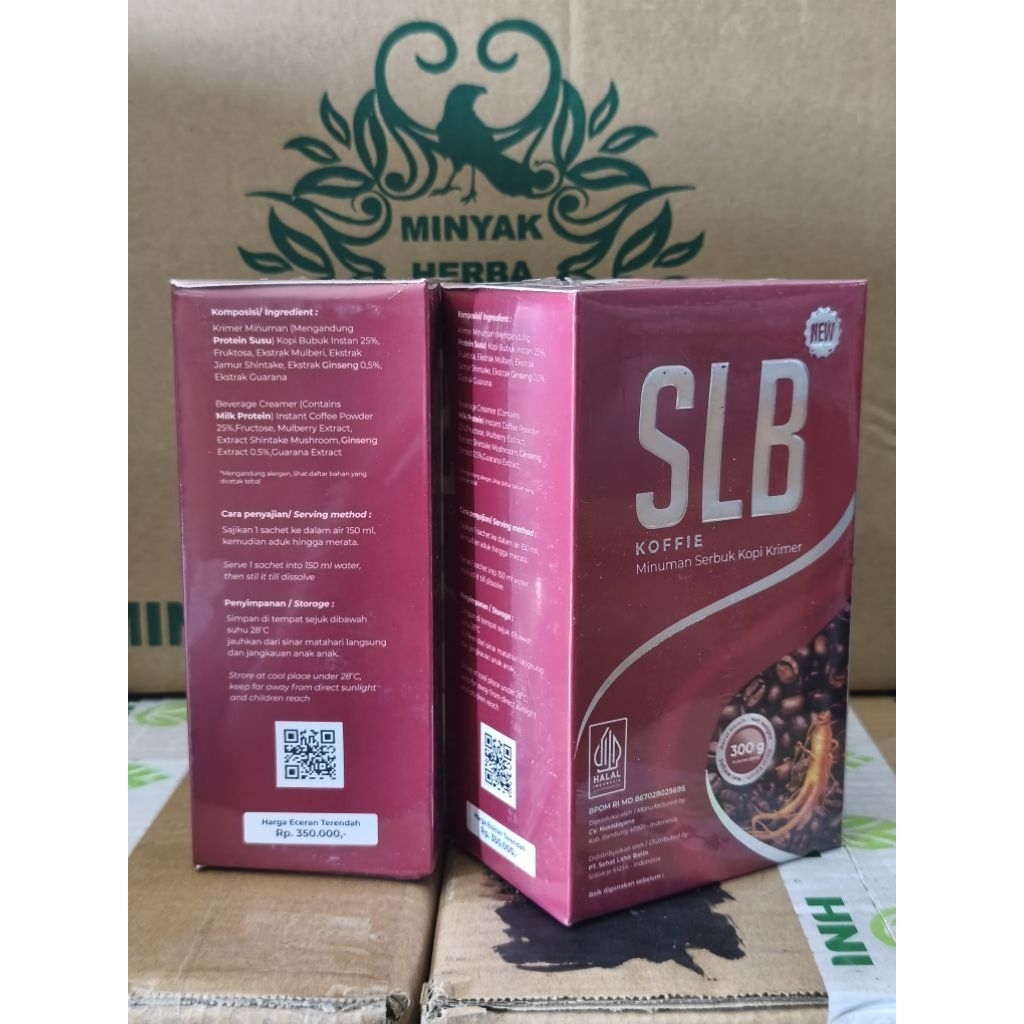 10 Sachet Kopi Herbal SLB Asli Original ECER