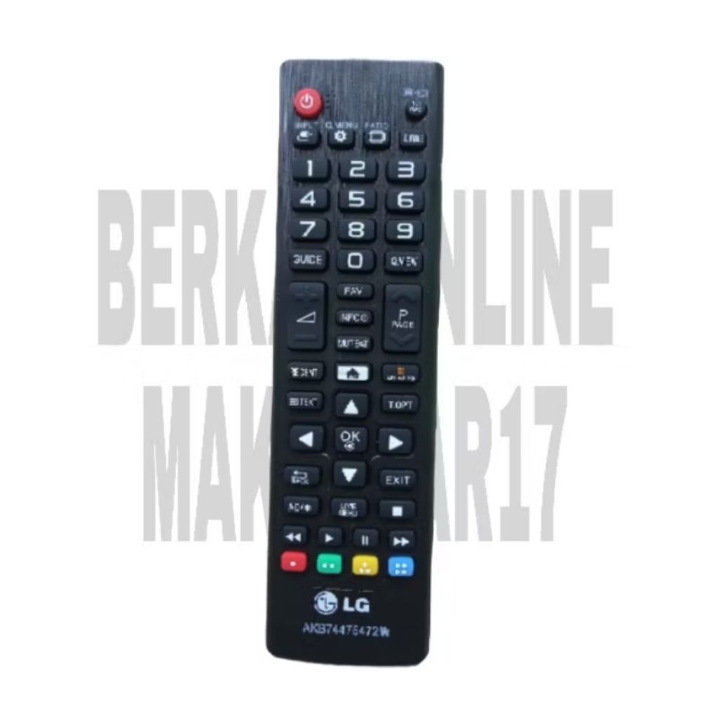 remot televisi LG / REMOTE SMART TV LG LCD LED AKB74475472