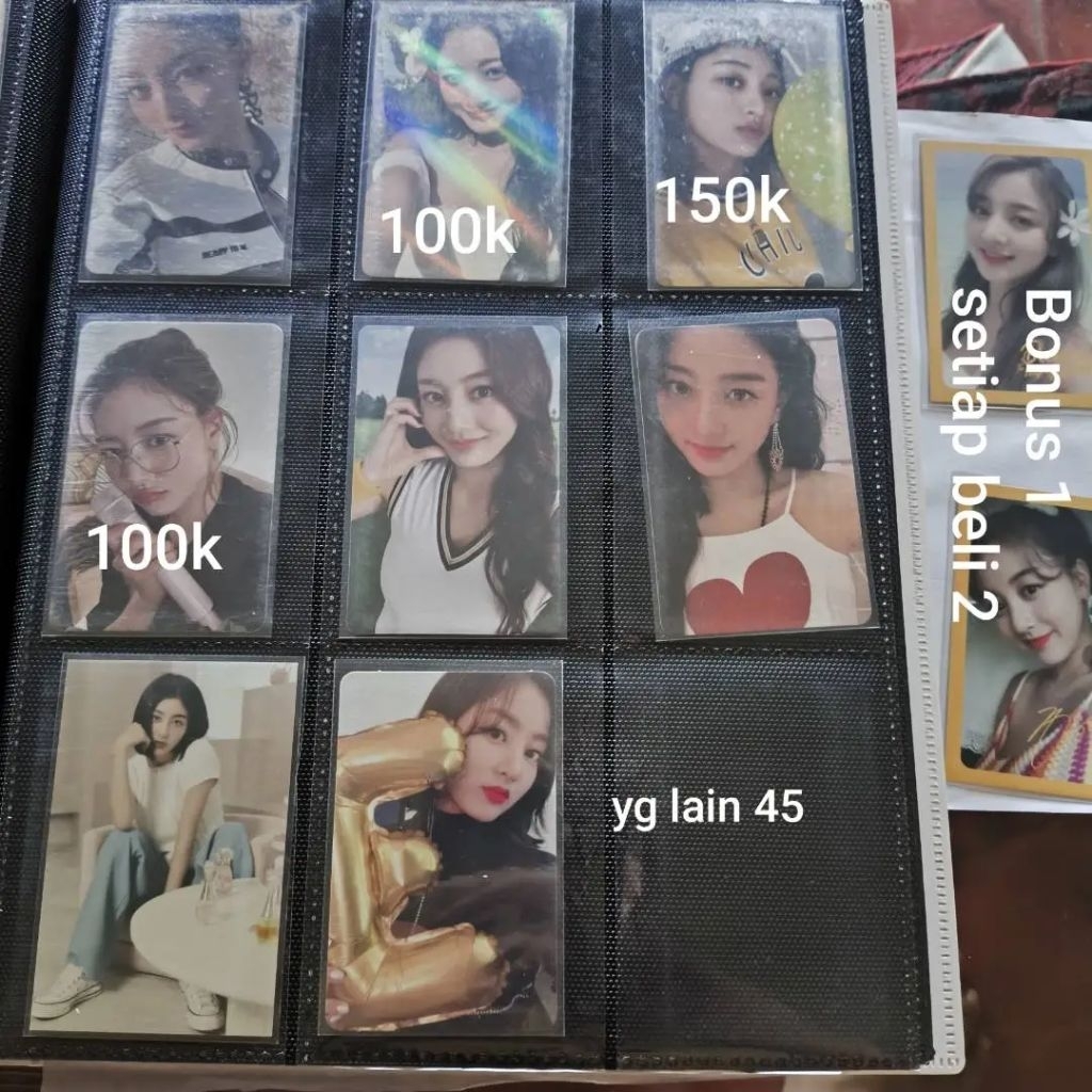 Photocard TWICE Jihyo official