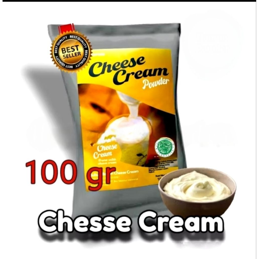 100gr BUBUK CHEESE CREAM / CHESSE CREAM/ BUBUK RASA KEJU / BUBUK MURAH / BUBUK KEJU MURAH / BUBUK KE
