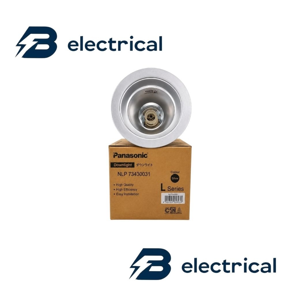 DOWNLIGHT PANASONIC NLP7342 - 5 INCH SILVER