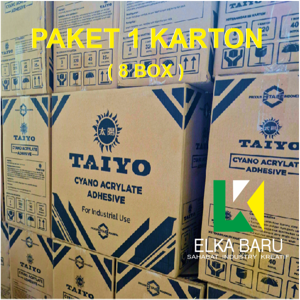 [Kemasan Lama] Lem Tetes Taiyo Besar 320 Botol (1 Karton)