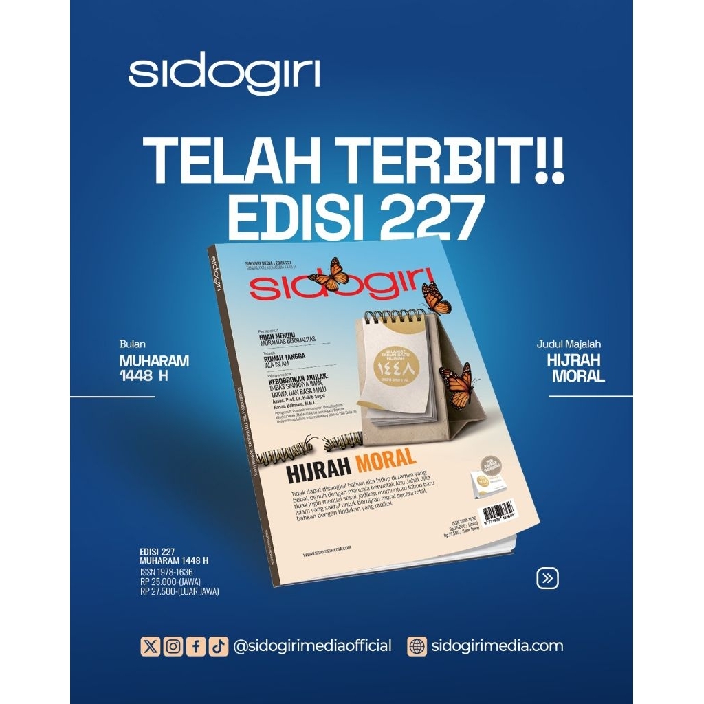 MAJALAH SIDOGIRI MEDIA EDISI 227 | HIJRAH MORAL