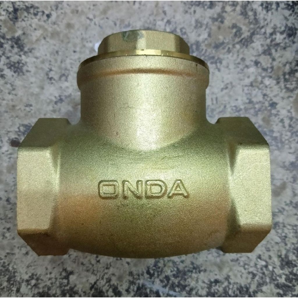 Check Valve Onda 2" / klep tabok 2 inch kuningan