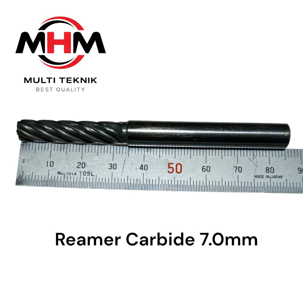 Reamer carbide 7mm helix Reamer Rimer kondisi bekas harga murah layak pakai