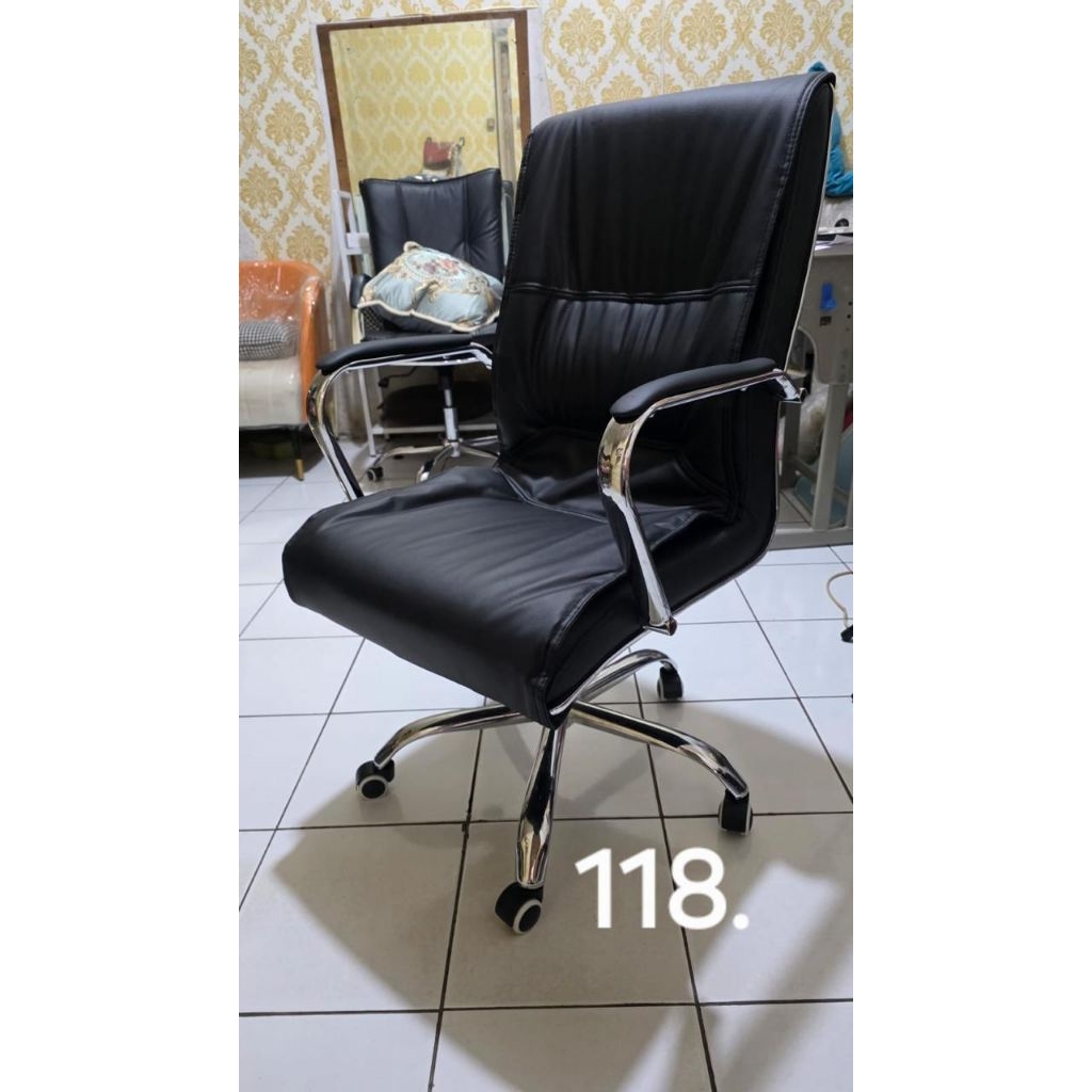 Kursi Kantor Komputer Manager Putar Hidrolik