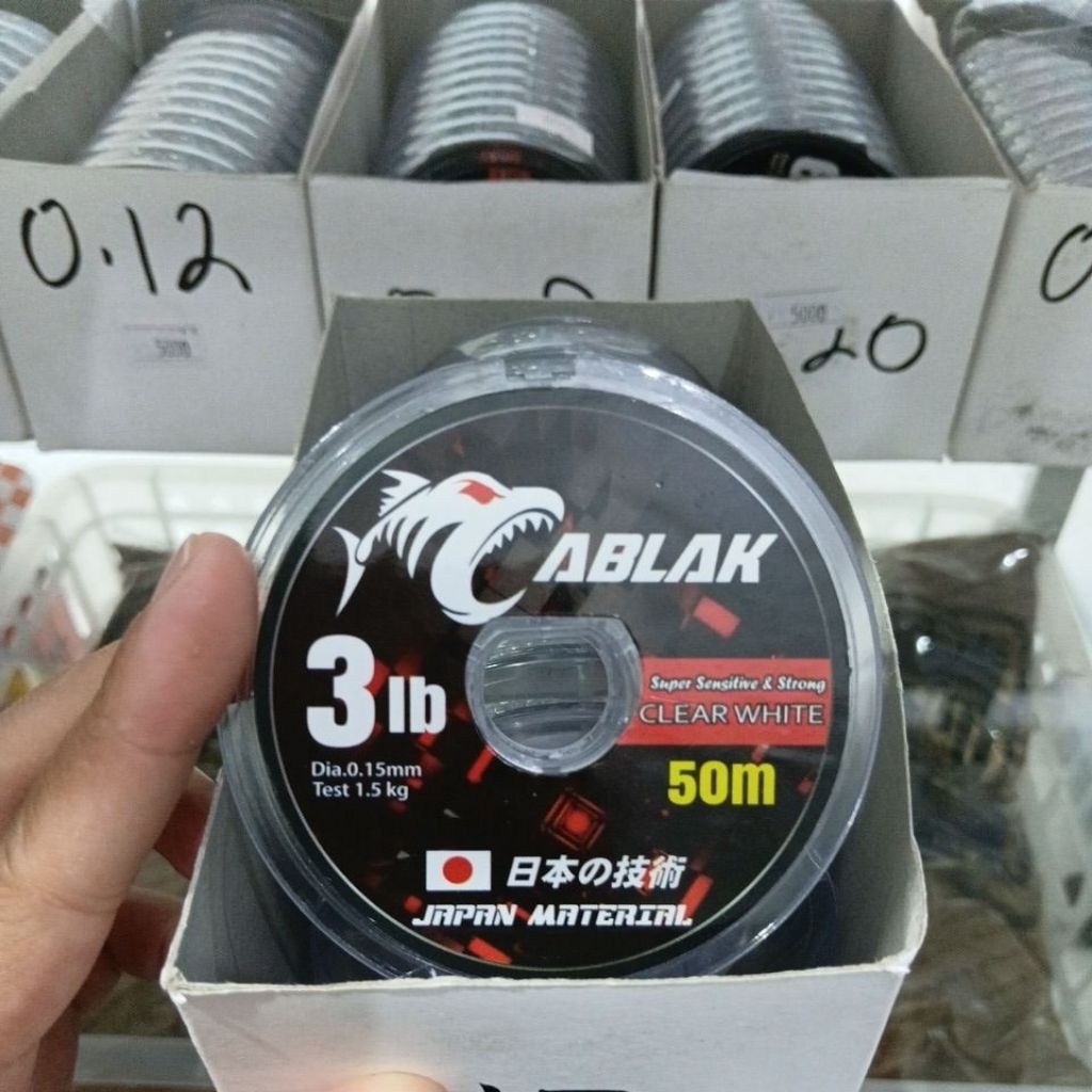 Senar Pancing Cablak 50 Meter