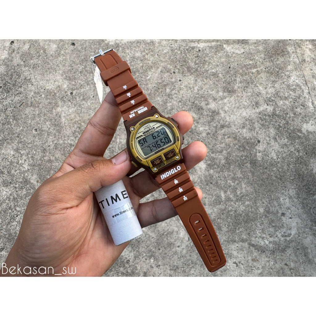 Jam Tangan Timex ironman INDIGLO baru stok lama