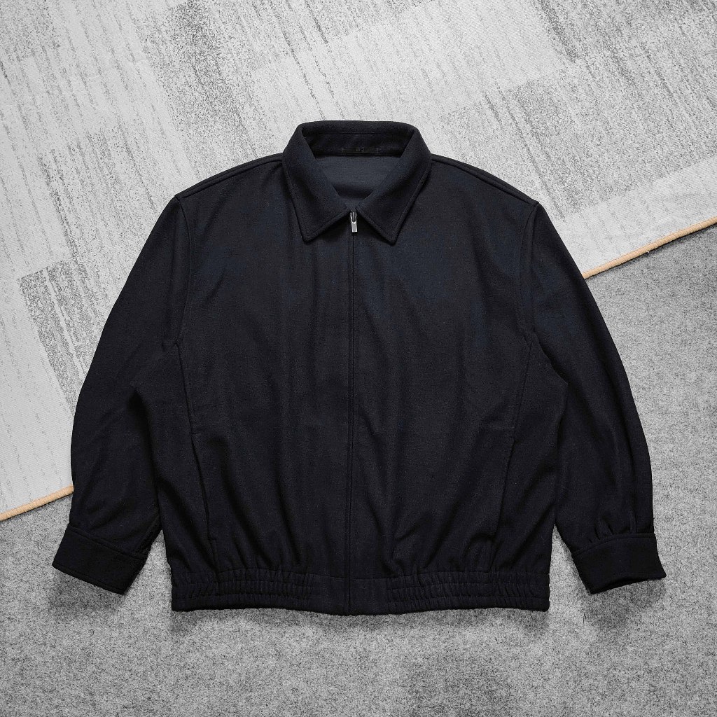 Uniqlo Brushed Jersey Oversized Blouson Jacket