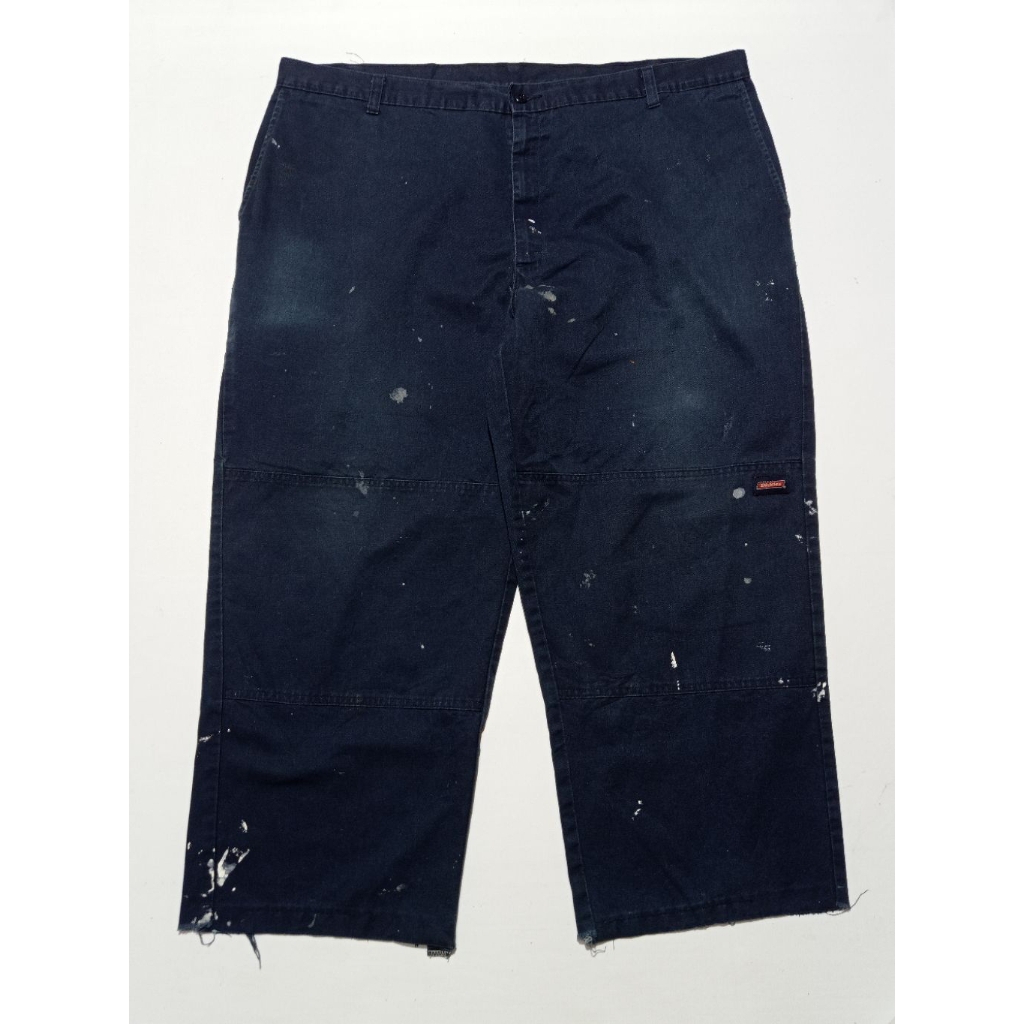 Celana Dickies Double Knee Loose Fit Warna Dark Size 44×30 Second Brand Dickies