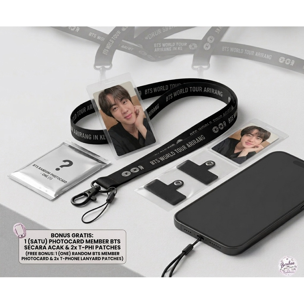 Lanyard BTS Arirang World Tour - Unofficial