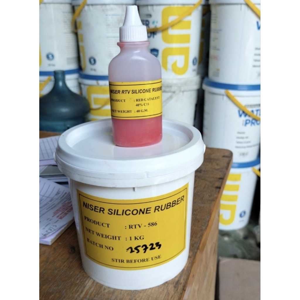 Karet Niser Silicone Rubber RTV 586 1.kg set