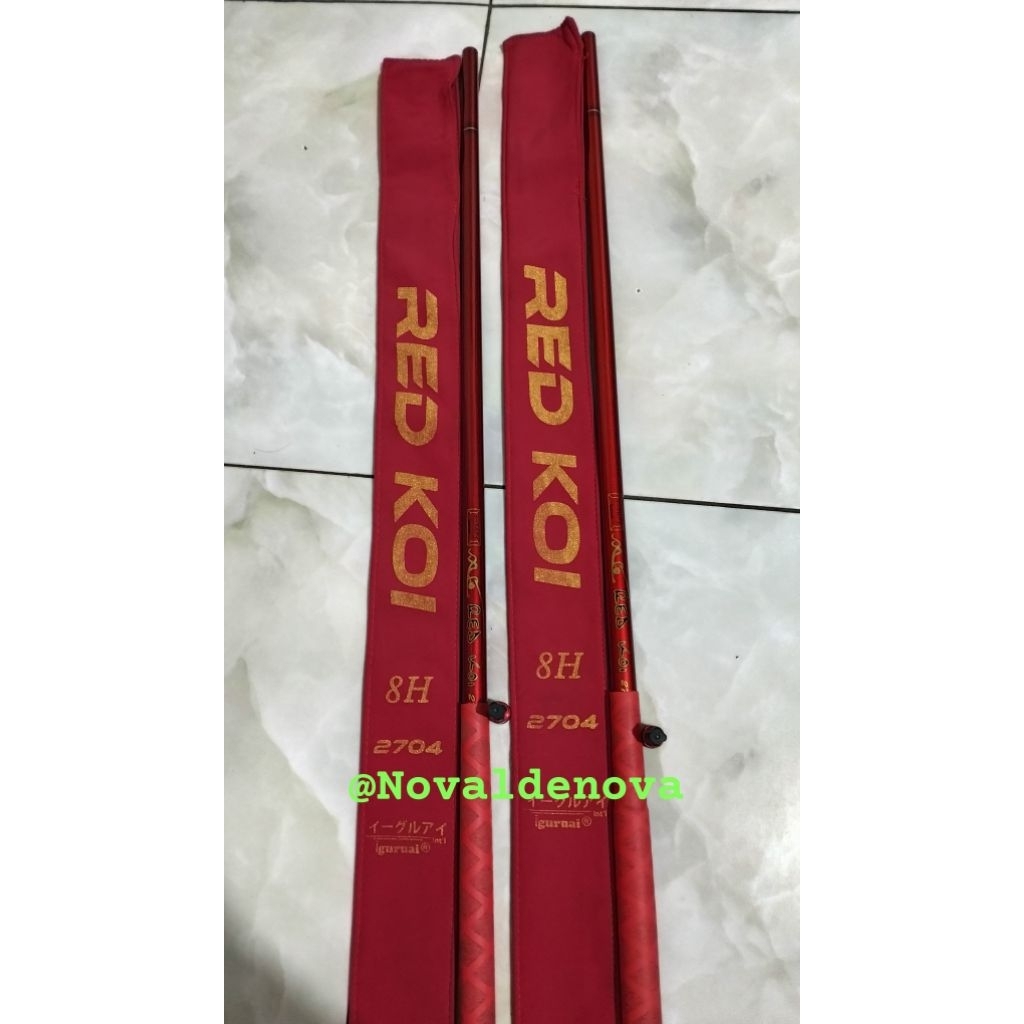 tegek red koi panjang 270