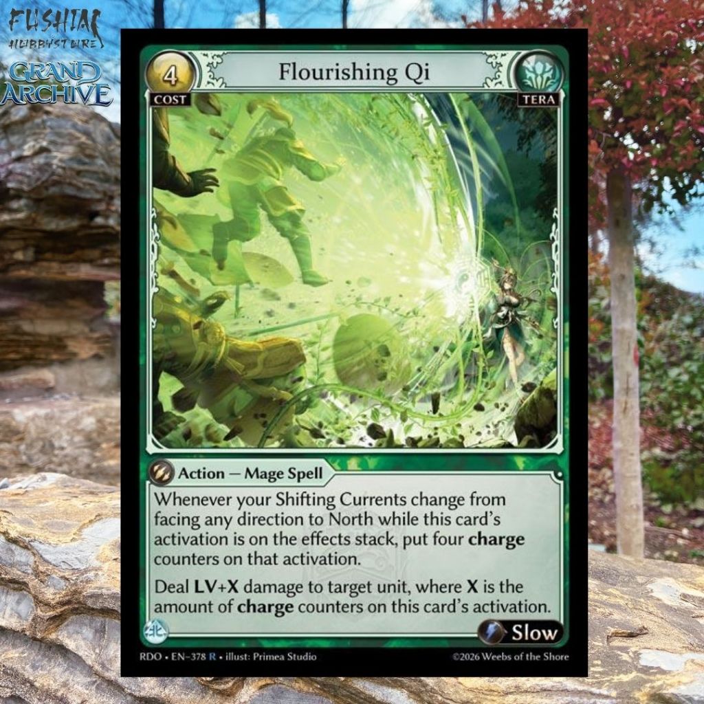 Grand Archive RDO (Radiant Origins) EN-378 R Flourishing Qi