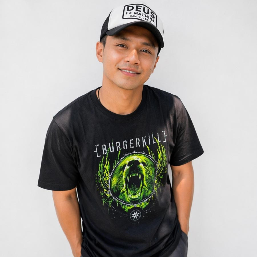 Kaos BURGERKILL LIVE BANDUNG BERISIK Tshirt Casual 100% Cotton | Size S M L XL XXL 3XL 4XL | Sablon 