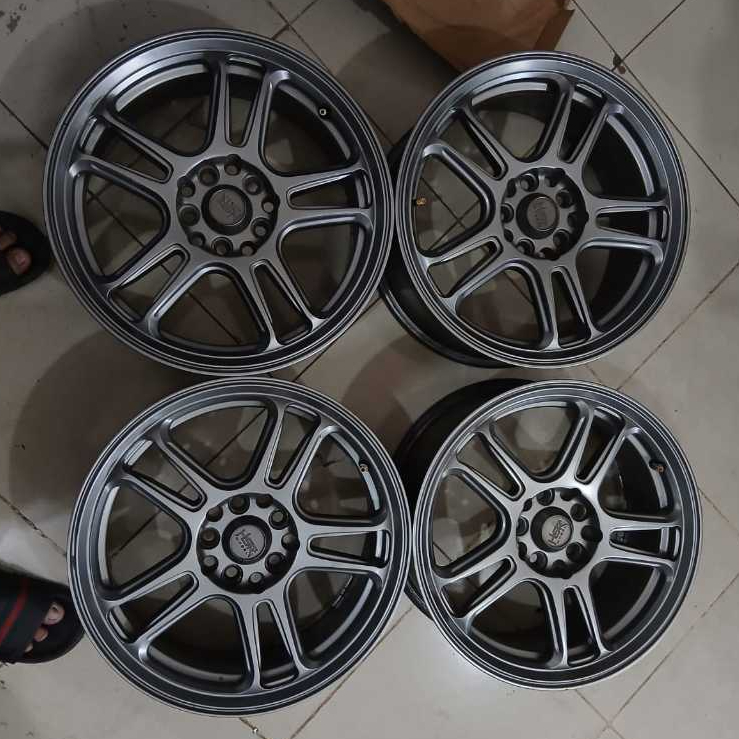 VELG BEKAS RACING HSR NX SPO RING 16 LUBANG 5X100 5X114,3