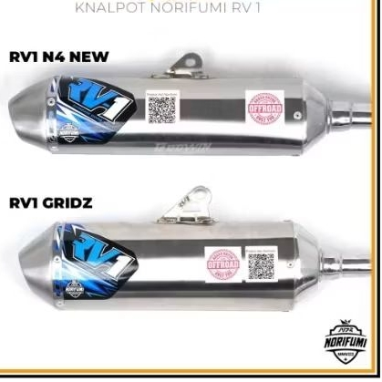 KNALPOT NORIFUMI RV1 N4 KLX 150 STANLISE/KNALPOT NORIFUMI RV1 N4 STANLISE CRF 150/KNALPOT RV1 N4 STA