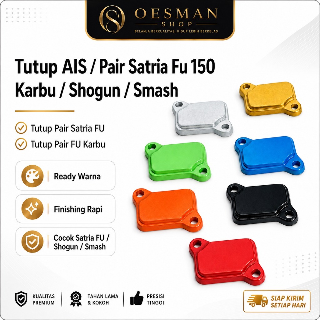 Tutup ais / pair Satria Fu 150 karbu / Shogun / Smash | tutup pair satria fu tutup pair fu karbu