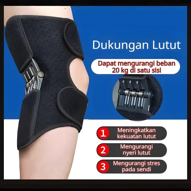 [KNEE SUPPORT] Pelindung Lutut Olahraga Penguat Lutut - Penguat Lutut Untuk Pemulihan Cedera / Alat 